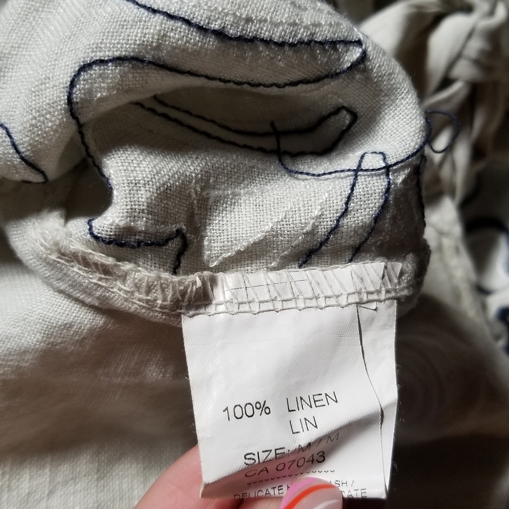 👗BELLBRA LINEN DRESS MADE IN ITALY - Picture 7 of 7